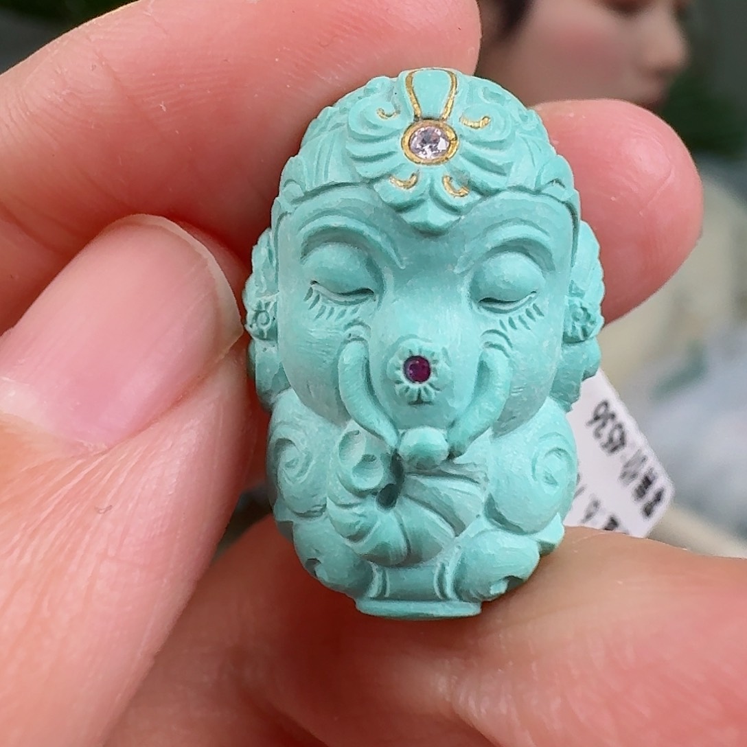 绿松石珠宝奇石未镶嵌