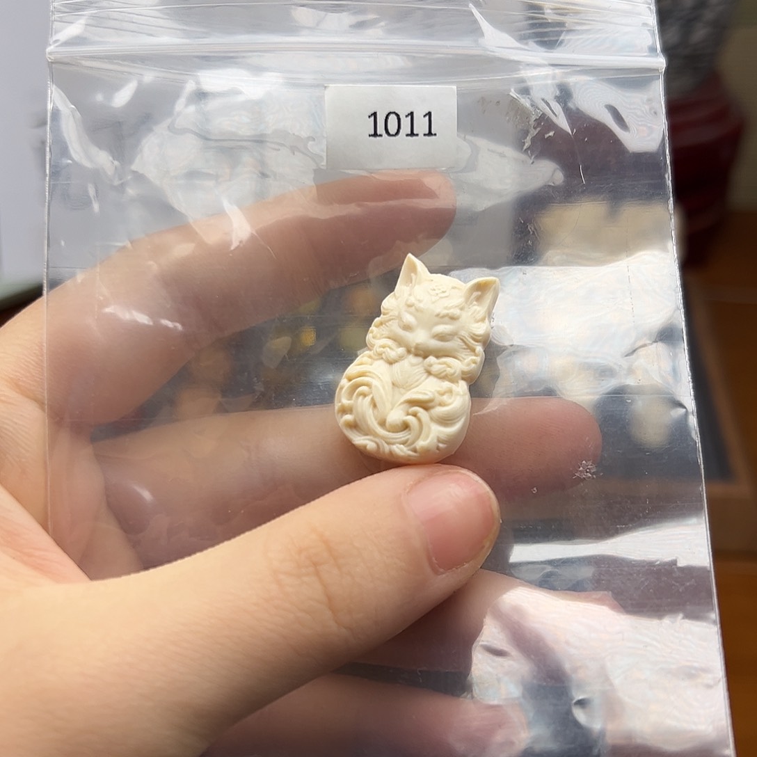 猴头核桃吊坠1011 牛鼻孔 瑕疵