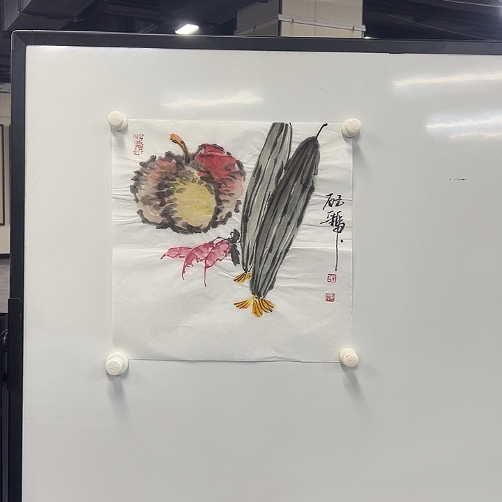 国画花鸟画作品手绘