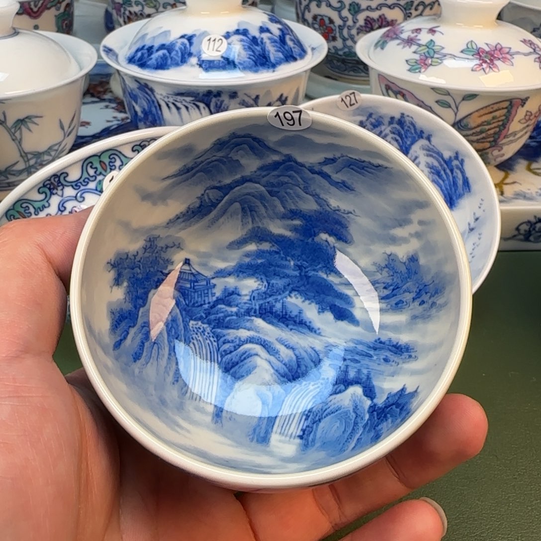 彦祖纯手工手绘茶具197