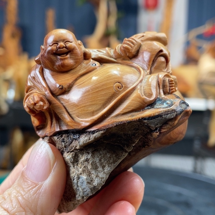 柏木（崖柏）手把件