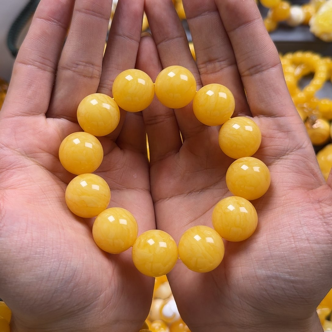 蜜蜡珠宝奇石未镶嵌同料20mm