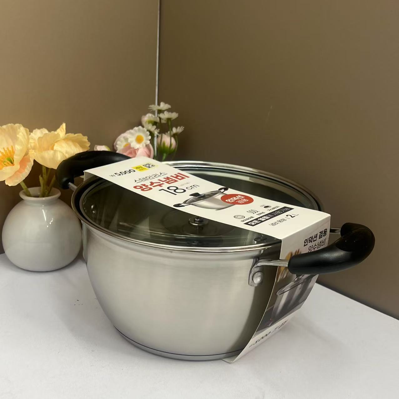 （老板疯了）韩国加厚大汤锅1个高档家用款居家必备【汤姆粉丝专属】