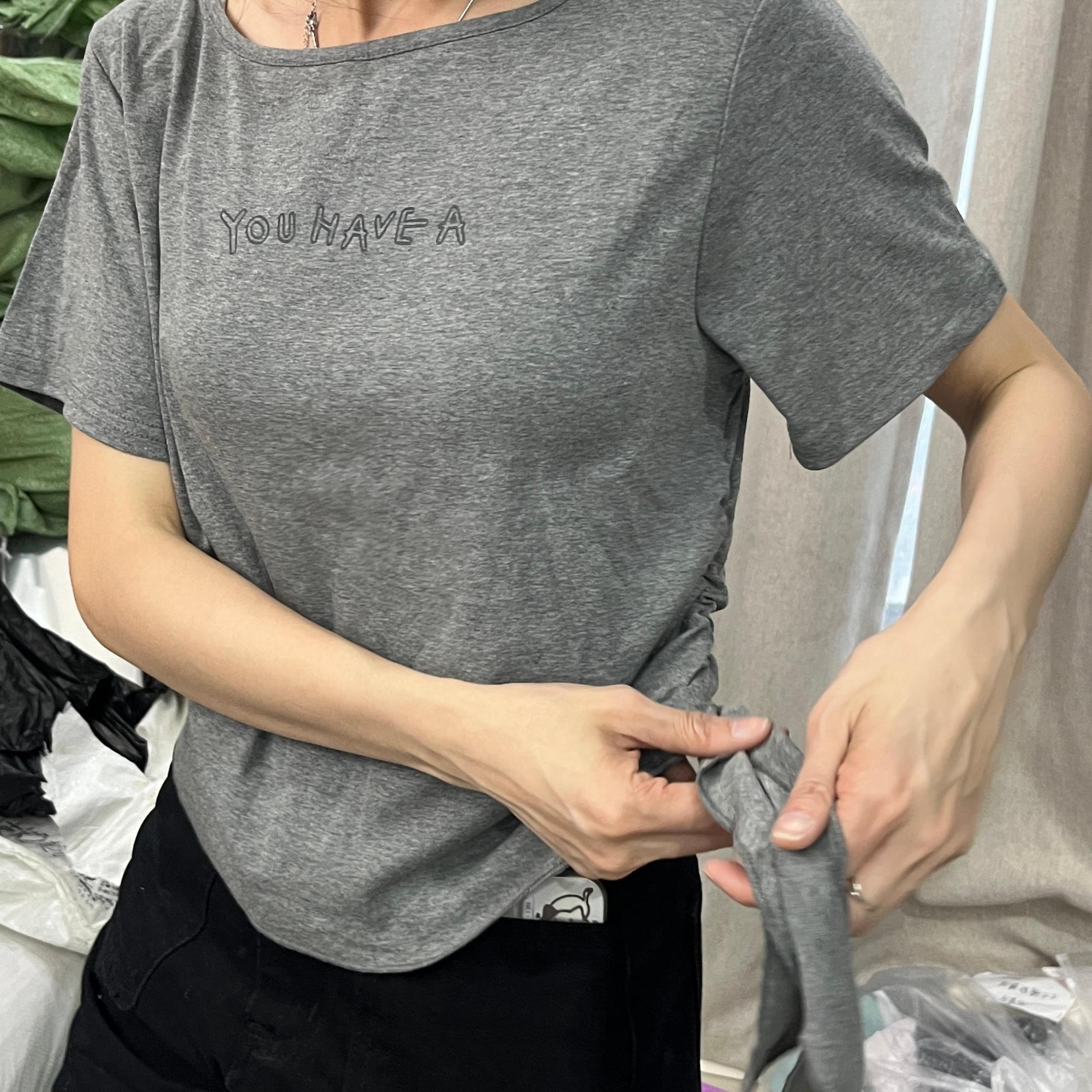 莎姐严选灰色上衣056
