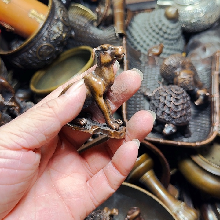 铜器摆件收收藏藏