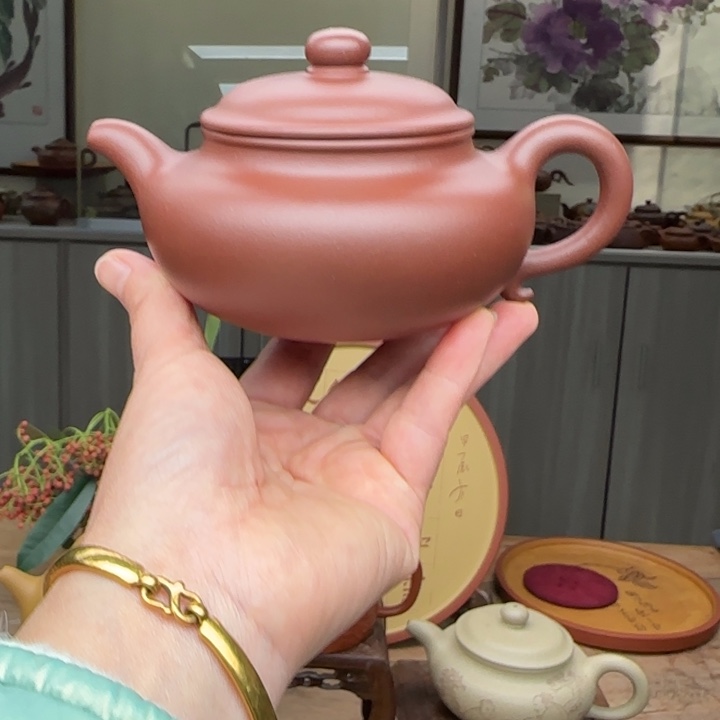 茶壶紫砂老料清水泥全手工制作