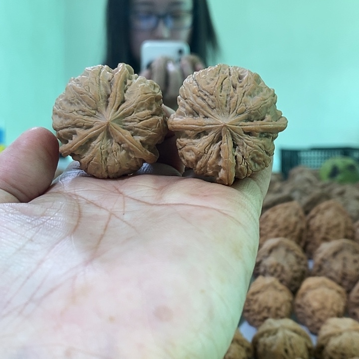 吊坠文玩核桃雨花石37