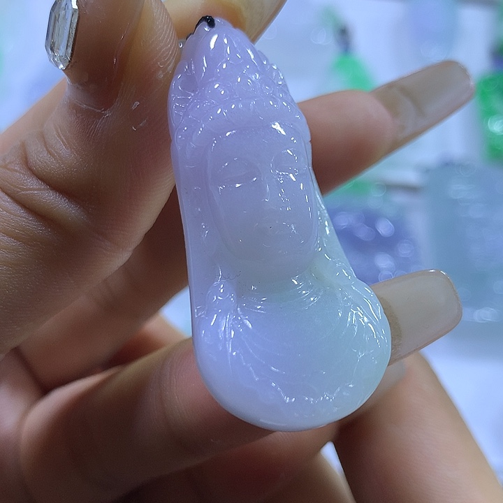 翡翠未镶嵌颈饰天然翡翠Ａ货吊坠