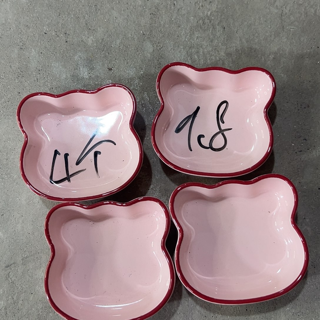 米其林小熊碟子4个