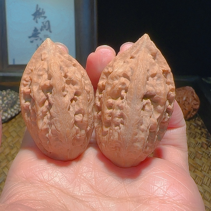 特***饭文玩核桃吊坠米子39