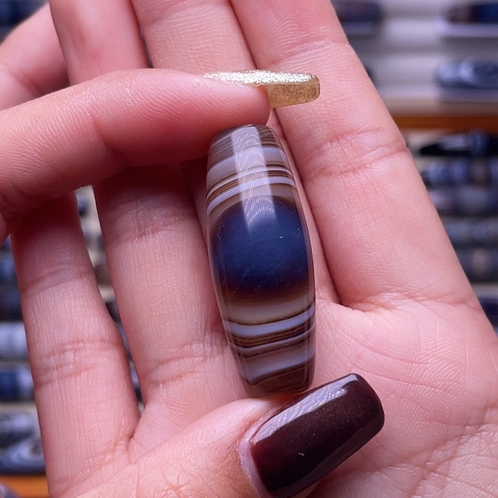 上***）玛瑙/玉髓未镶嵌颈饰