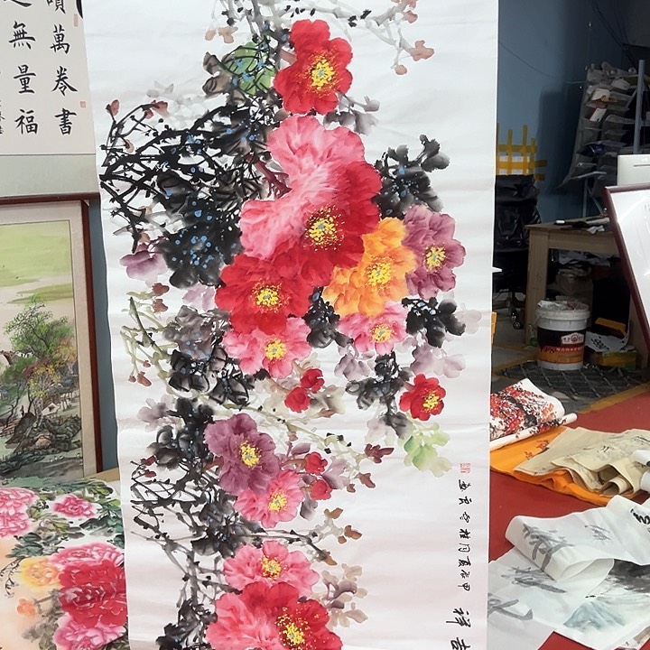 国画纯手绘作品欣赏作品