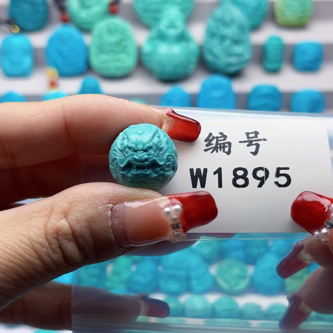 绿松石雕刻未镶嵌?****?