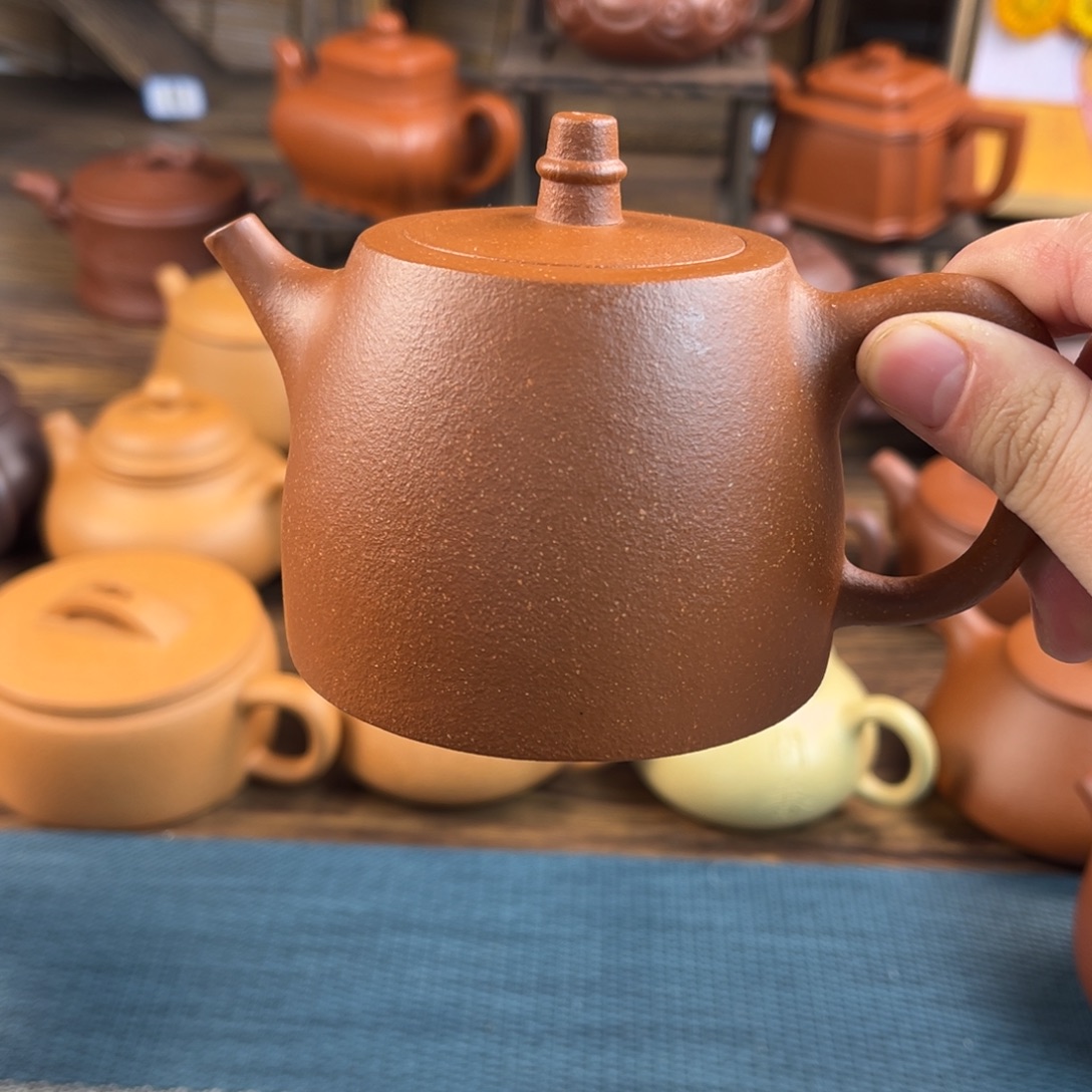 紫砂茶壶手工制作工艺精湛200cc