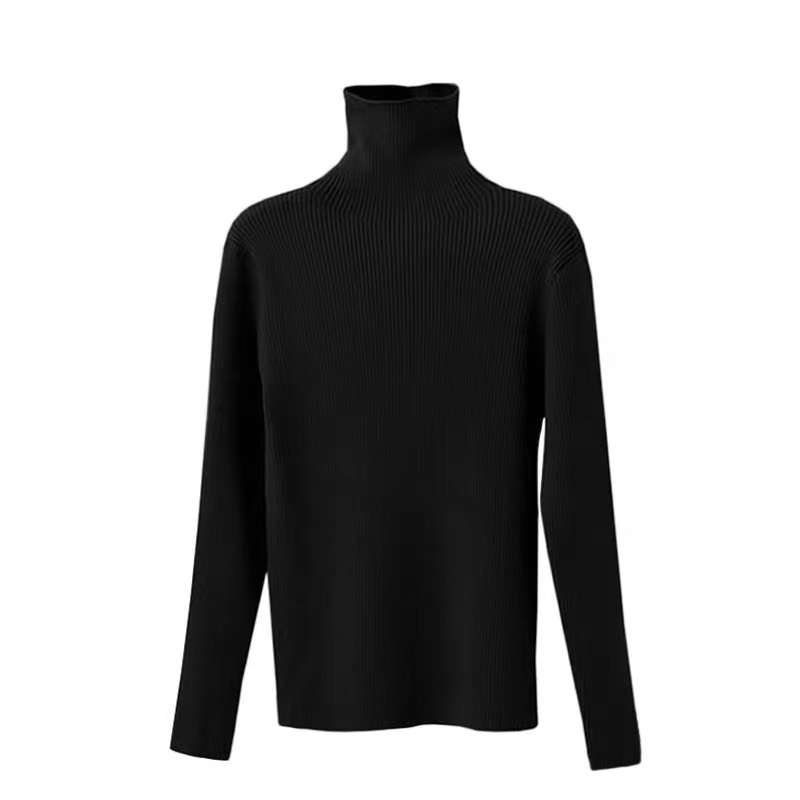 女针织毛针织衫半高领打底衫时尚上衣半高领女装