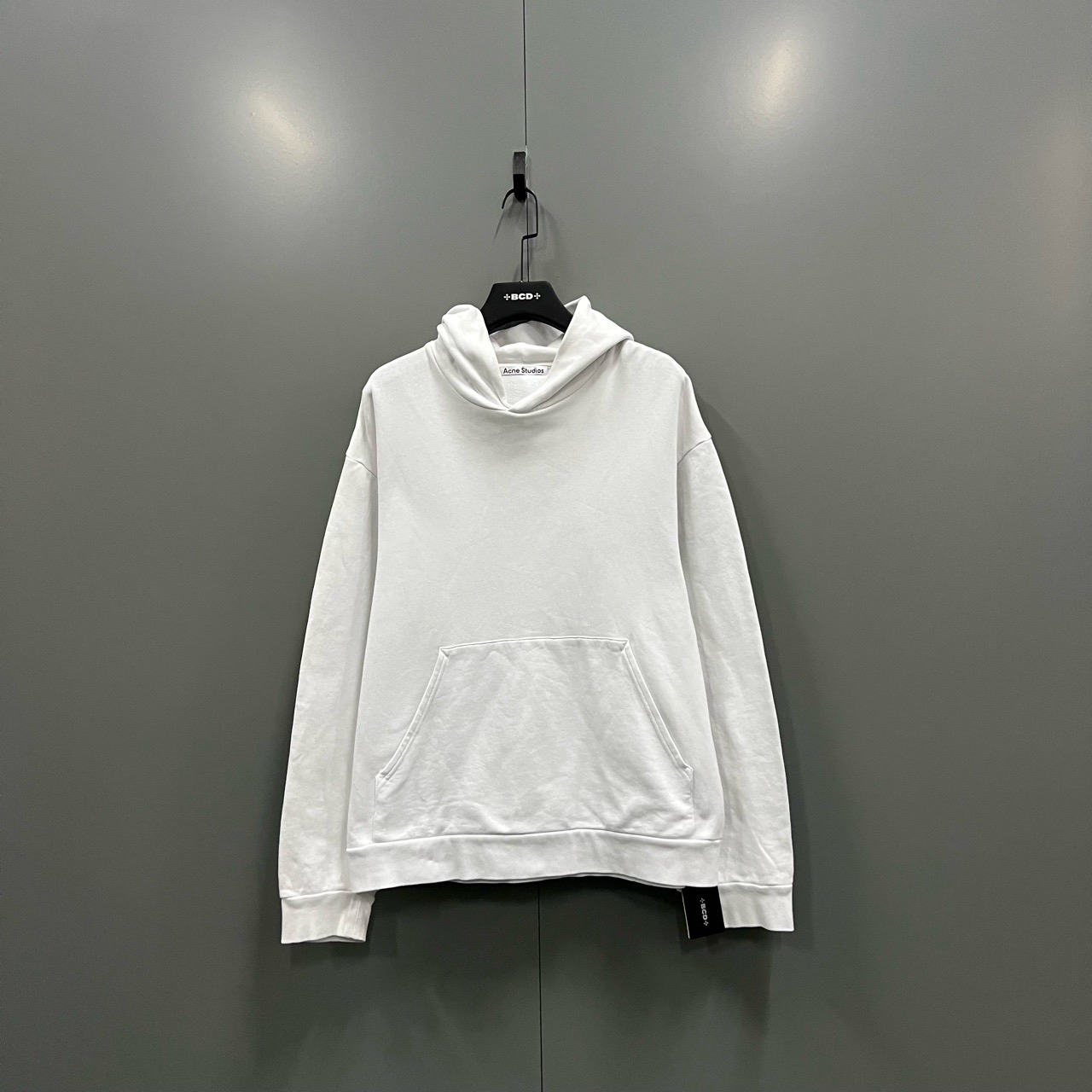 (ll) Acne Studios 白色字母印花帽衫 L码/95新无配件 bc013303