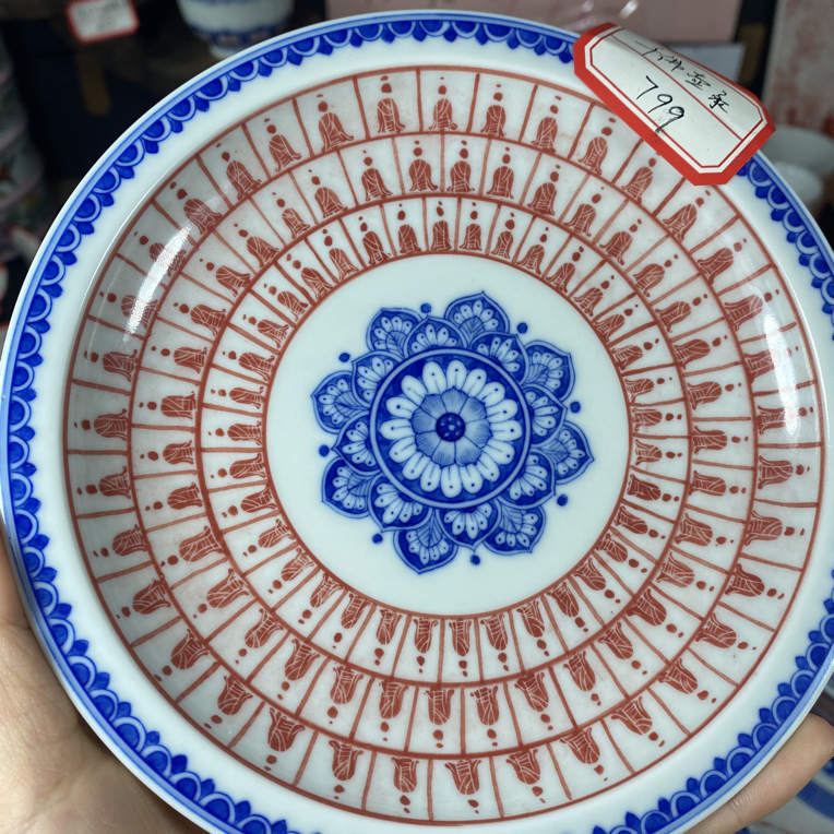 千佛壶承青花拓片景德镇高端瓷器手工制作