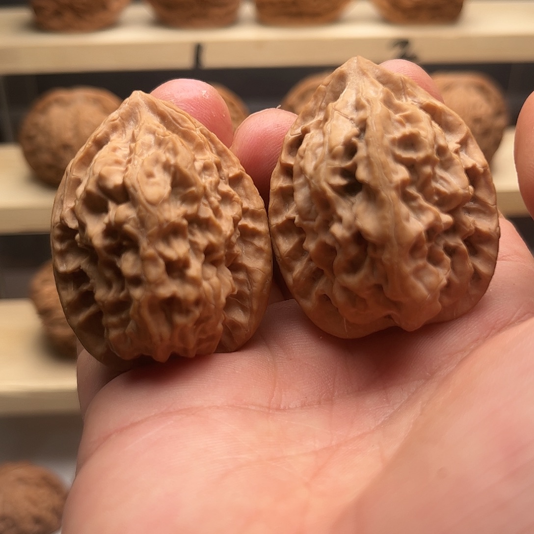 吊坠文玩核桃36十三鸡