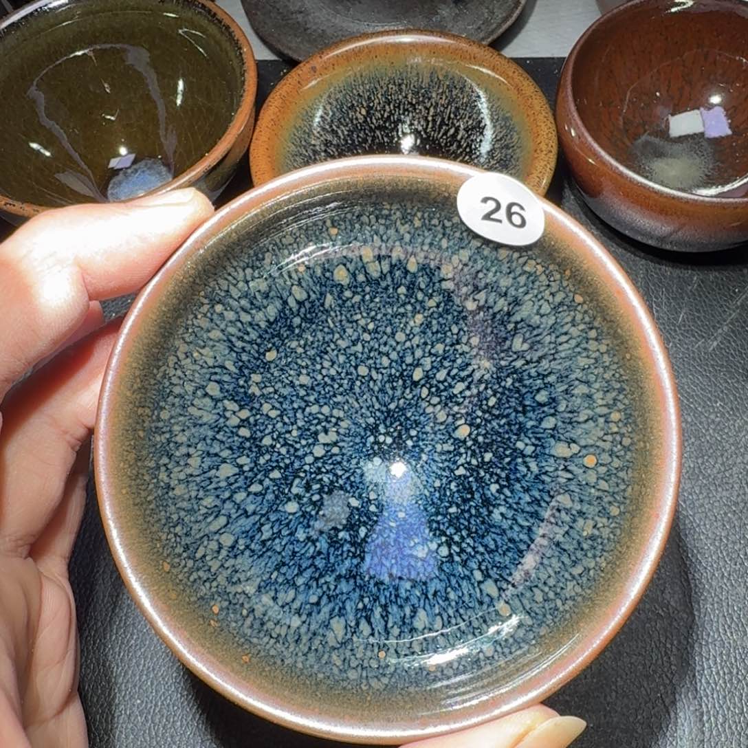 摆件古时茶器建窑建盏26