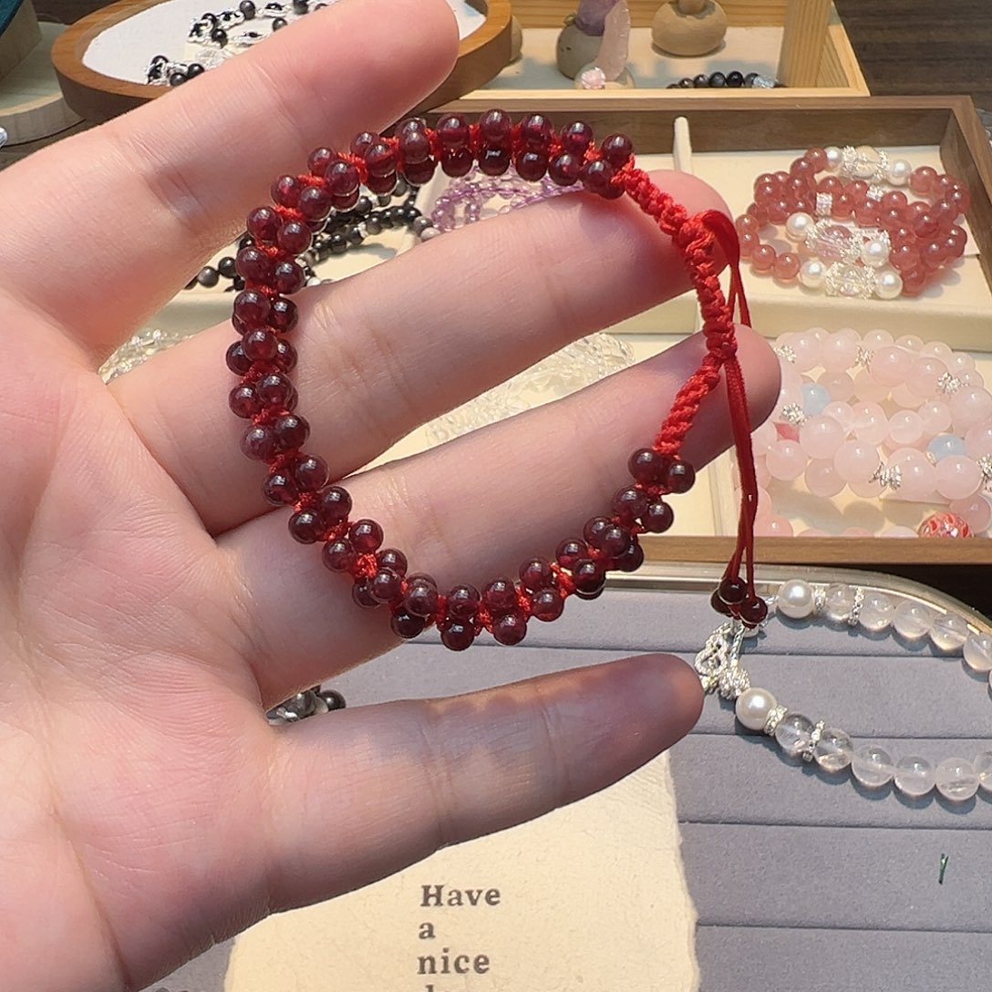 未镶嵌颈饰水晶天然水晶手串015