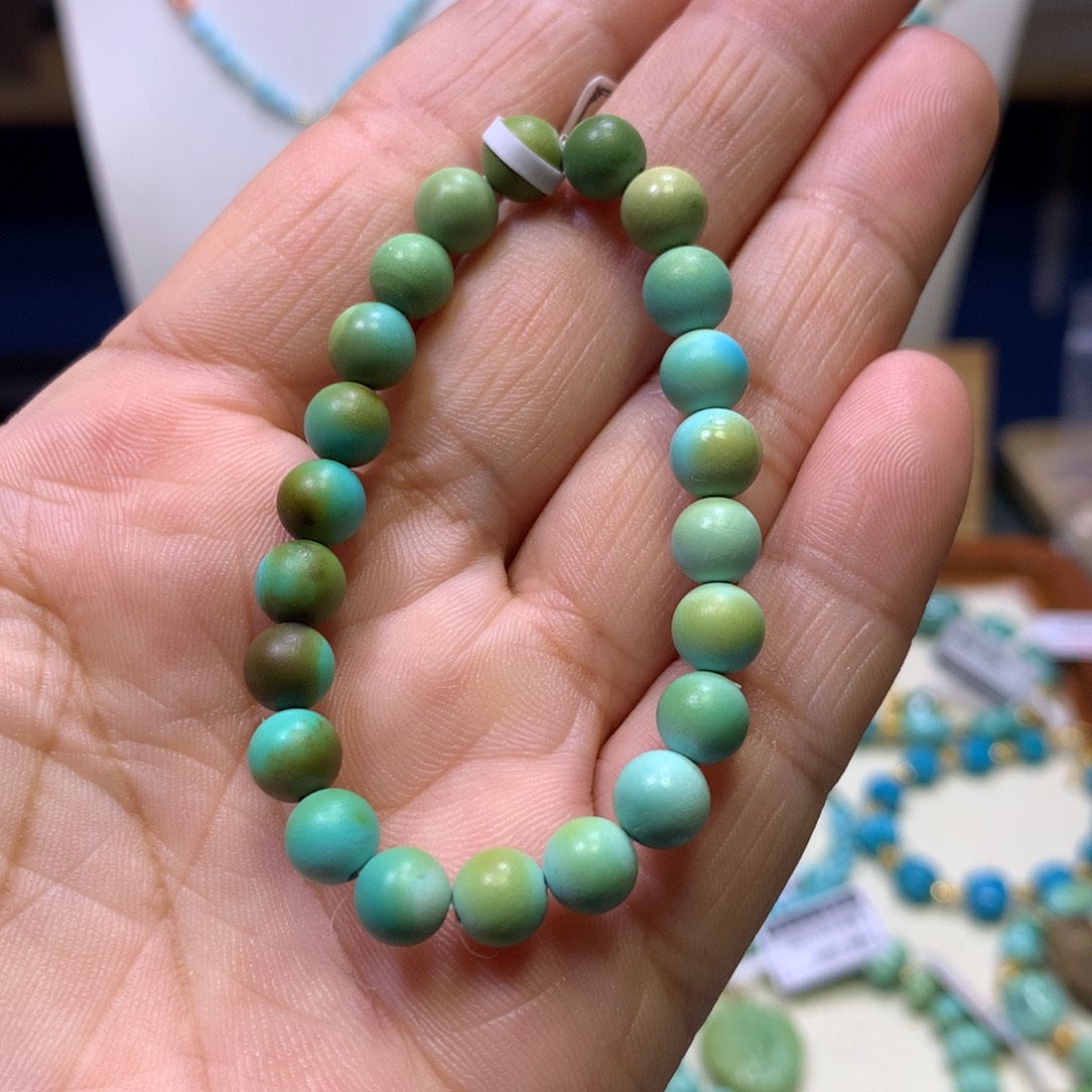 绿松石未镶嵌单圈半成品