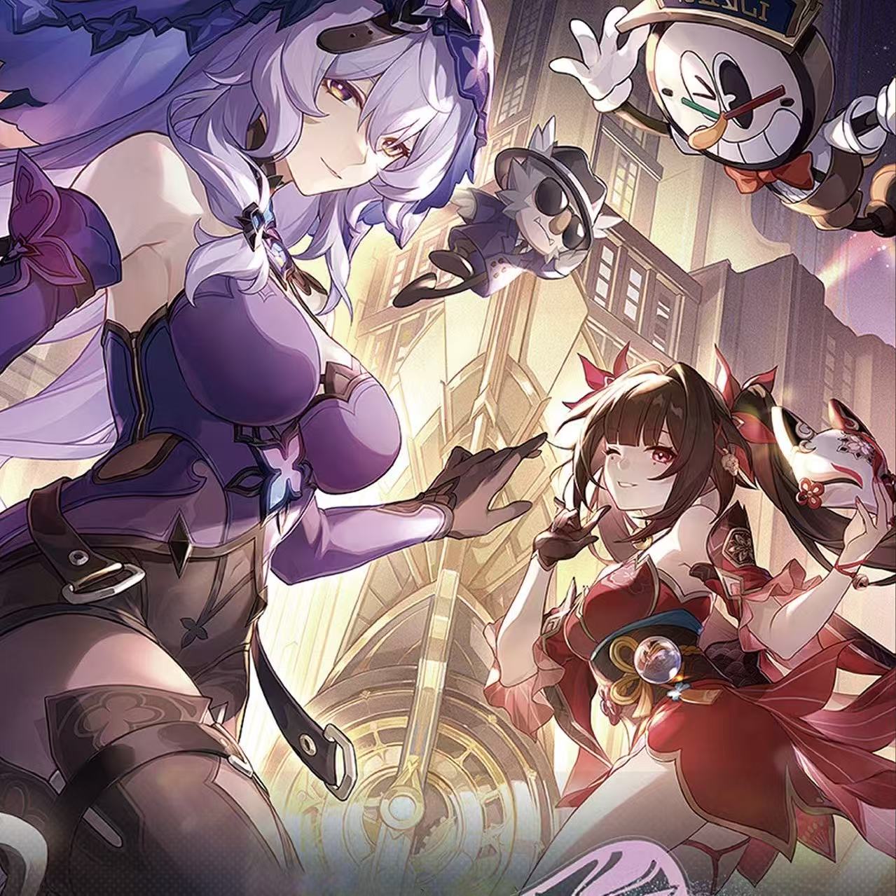  【翻一翻】星耀文化×崩坏：星穹铁道 金属邮票国产二创游戏动漫周边