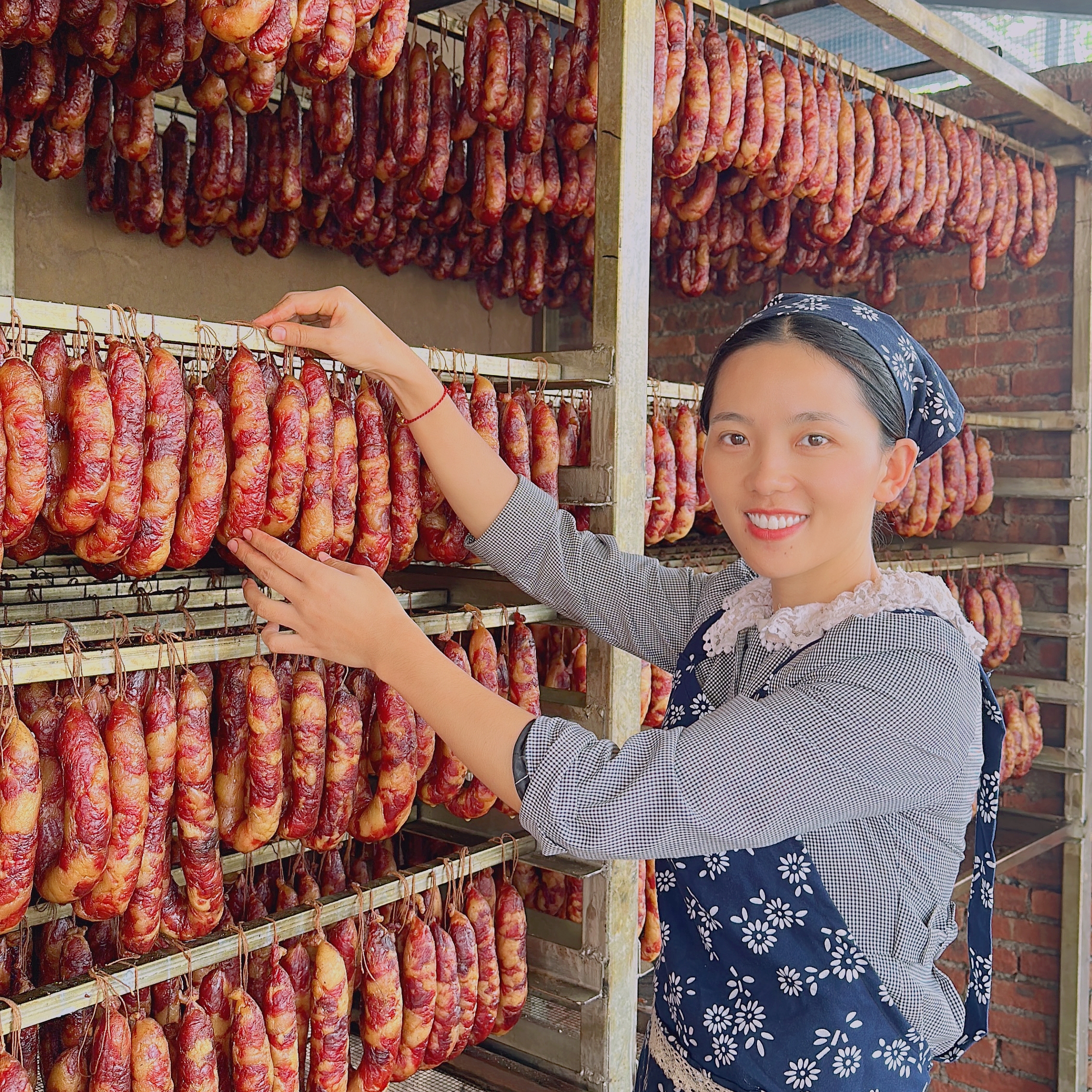 【腊香肠】湖南农家手工特产