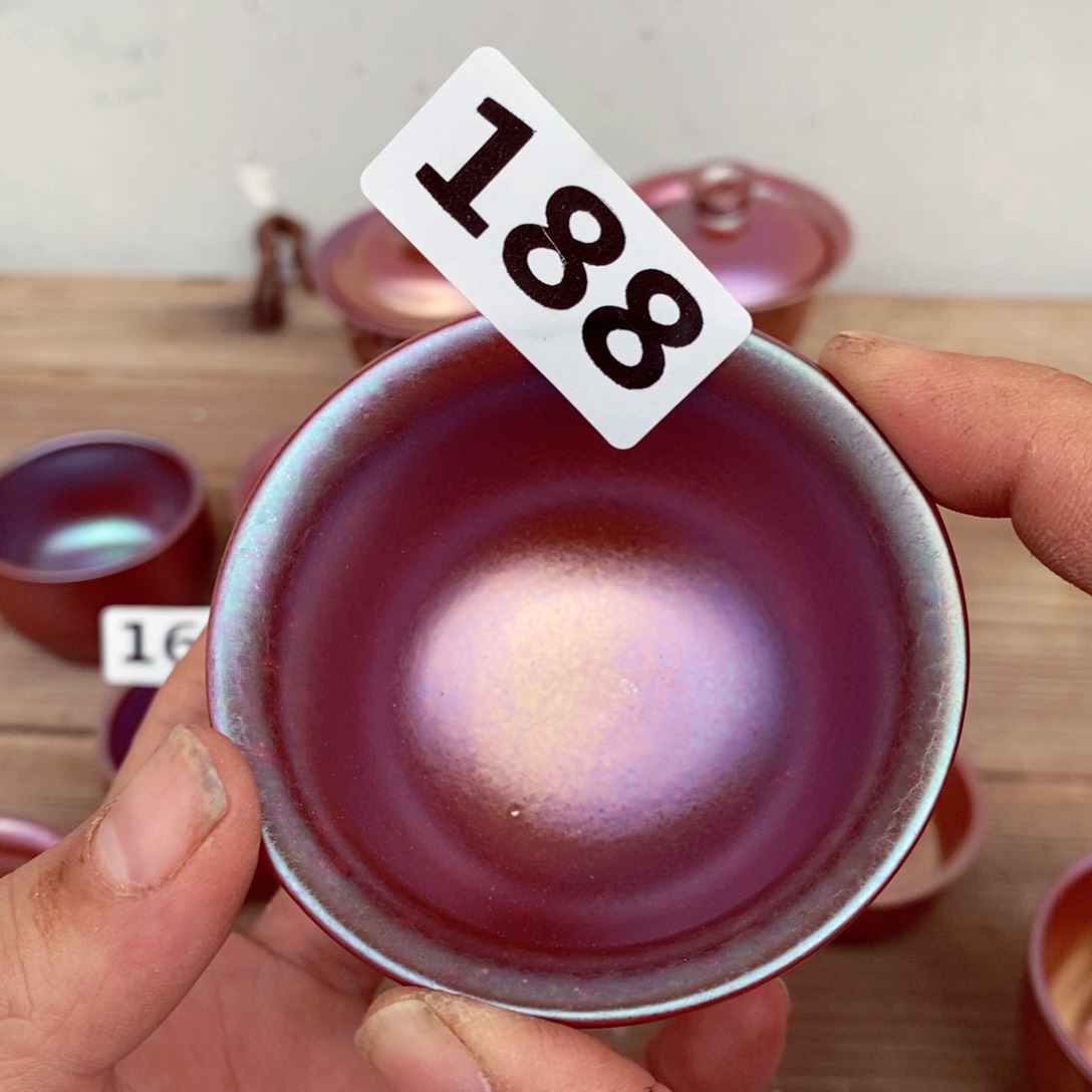 柴烧茶具陶瓷杯子