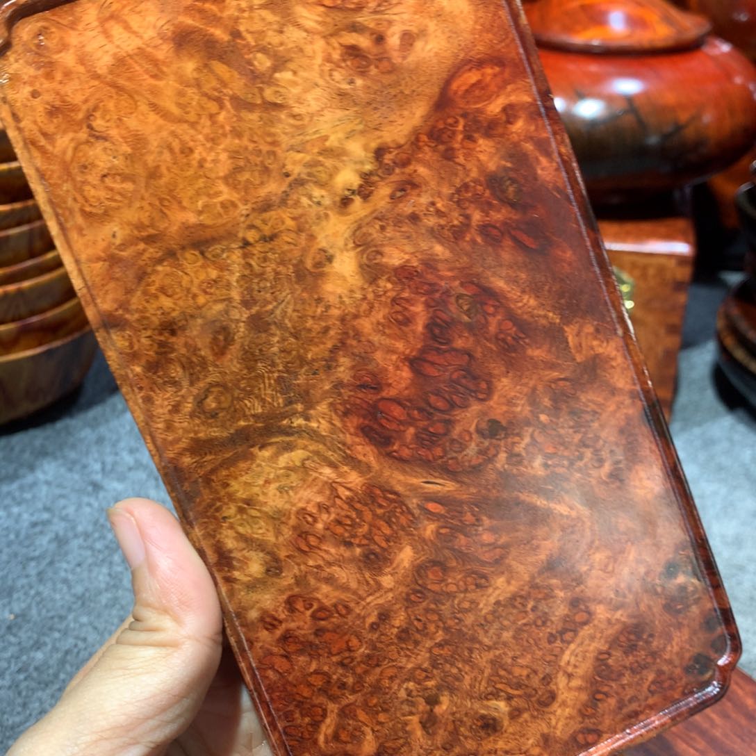 小***程木缅花瘤疤壶承杯垫