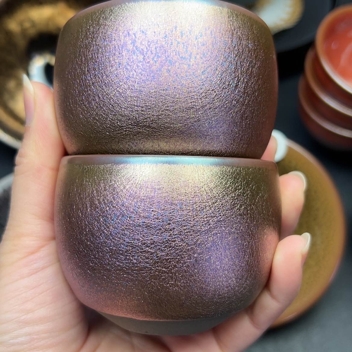 【闪购商品】茶盏建窑建盏主人杯