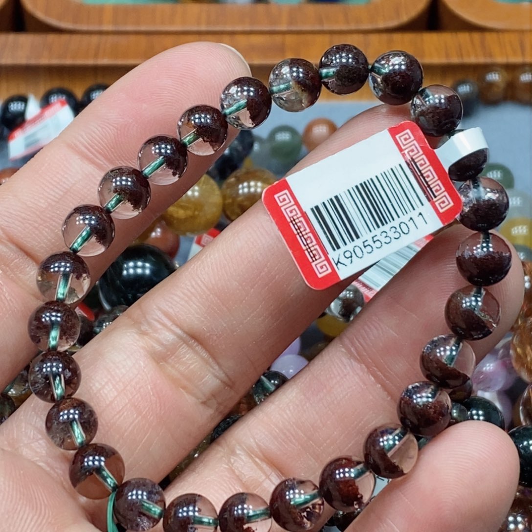 水晶手串未镶嵌天然