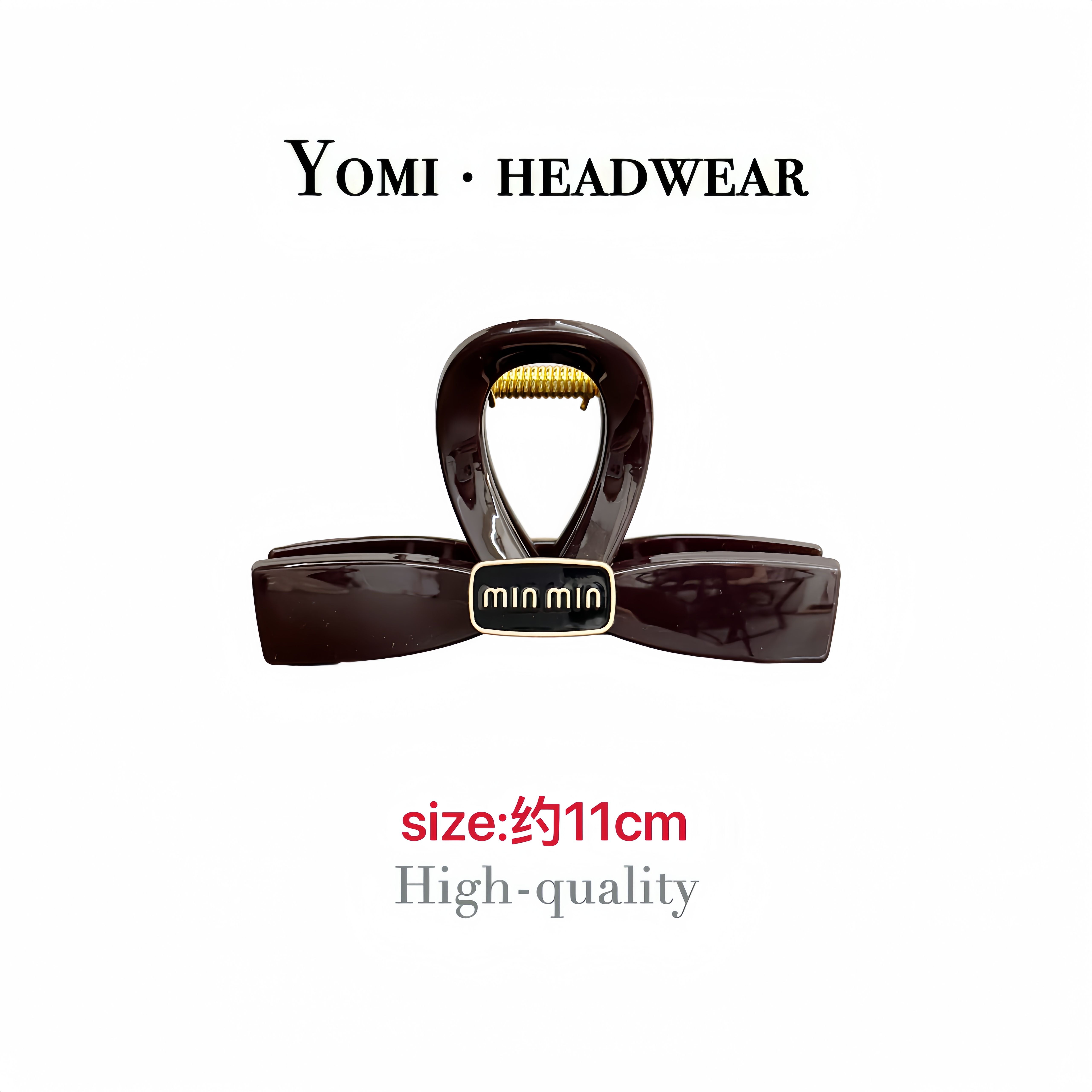 PC韩系蝴蝶结抓夹2025新款M标抓夹发饰头饰