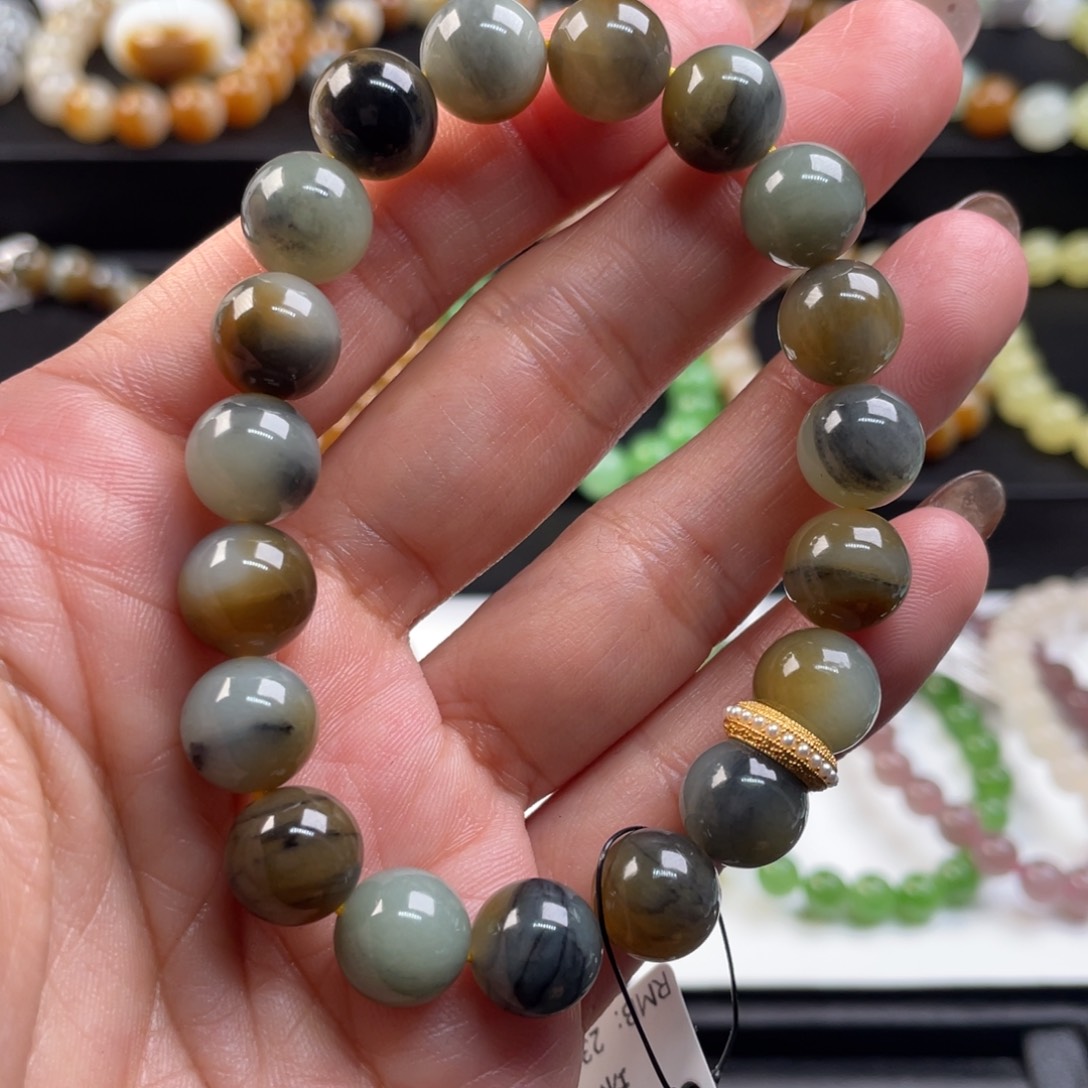 未镶嵌手链和田玉燕*