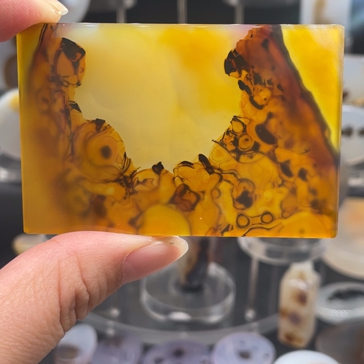 玛瑙/玉髓合金颈饰