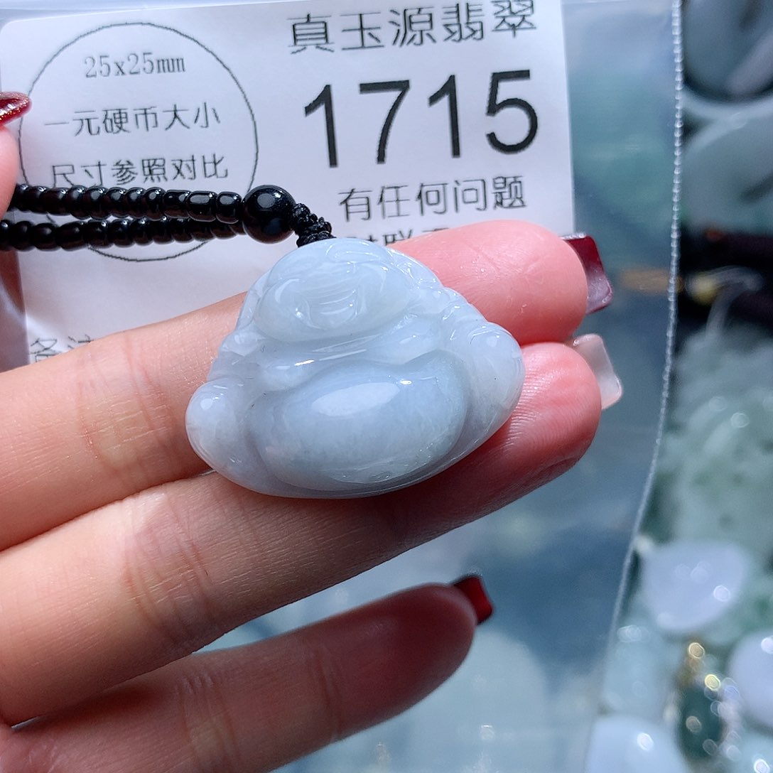 翡翠颈饰未镶嵌1715。