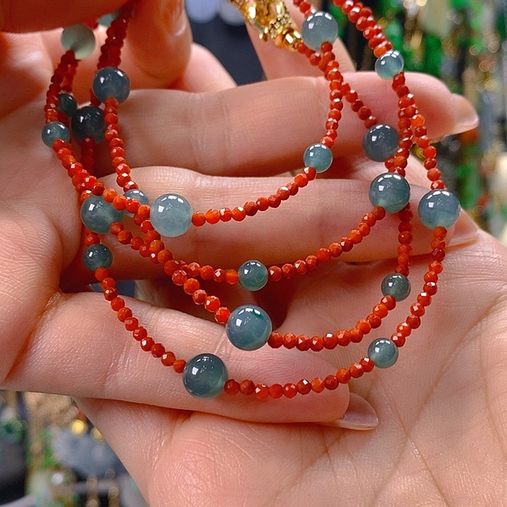 翡翠未镶嵌耳饰翡翠