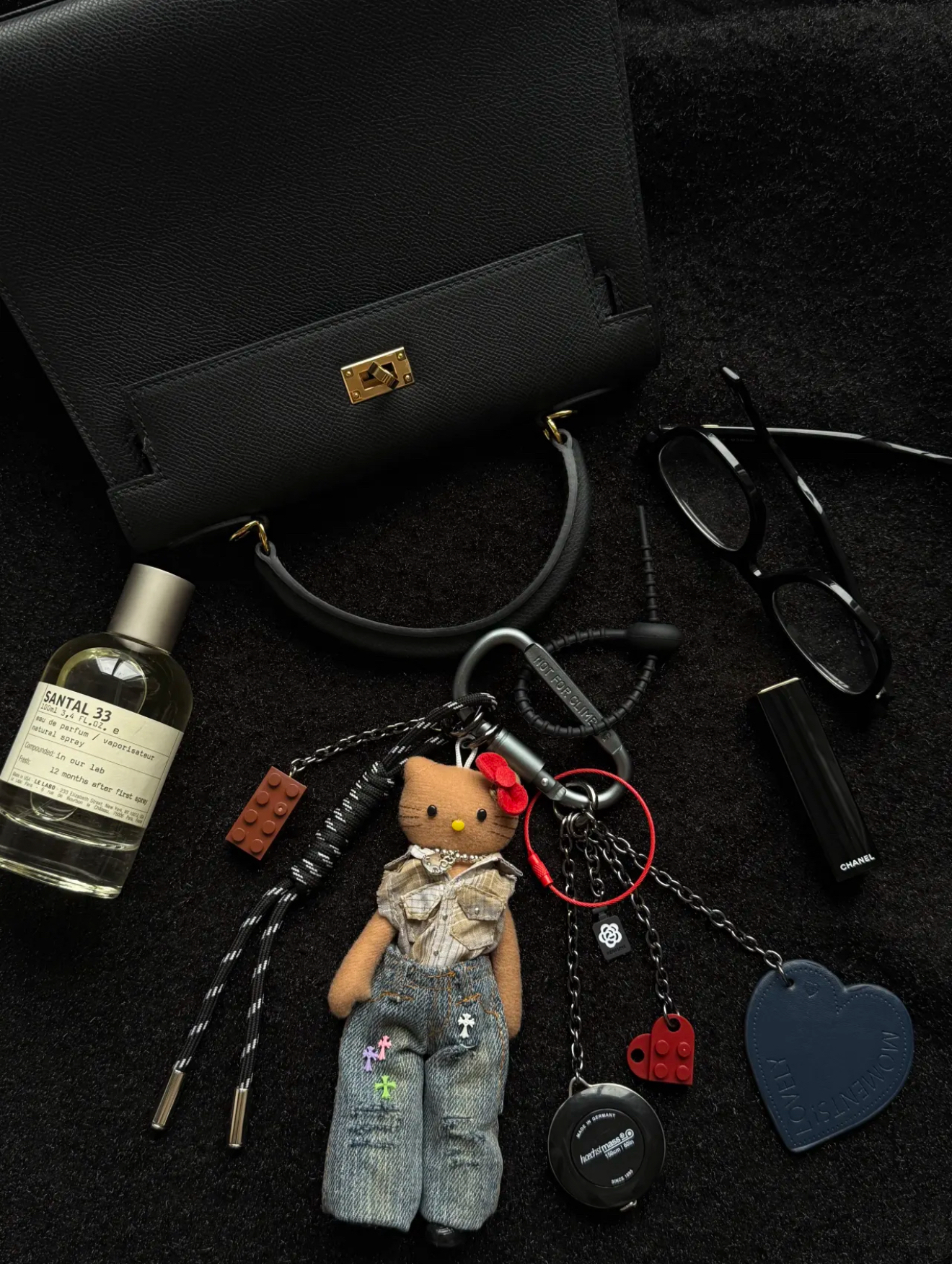 可可专属｜痞酷长腿kitty挂件来啦