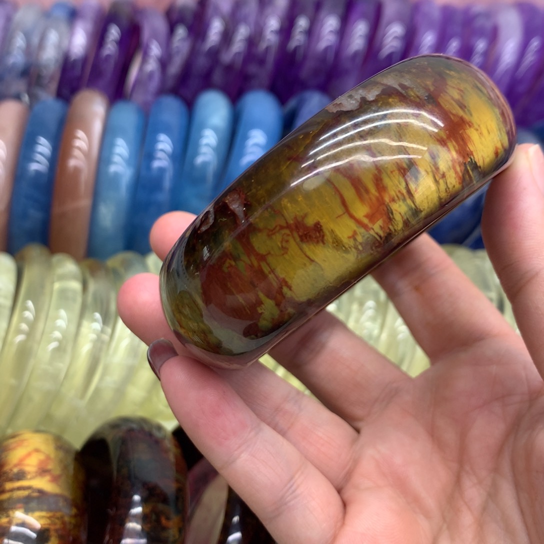 木变石手镯未镶嵌