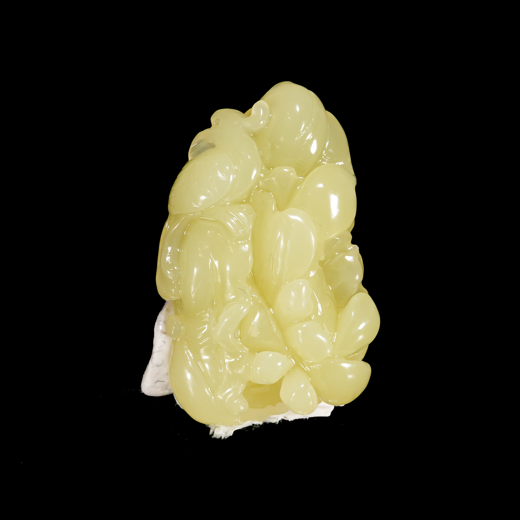 LOT.016和田玉花卉纹佩/X4087