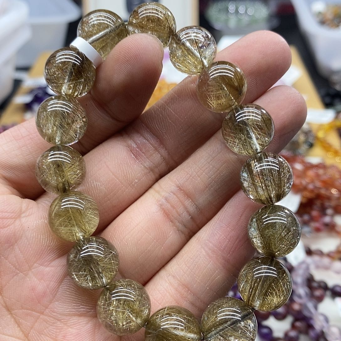 水晶手链未镶嵌天然