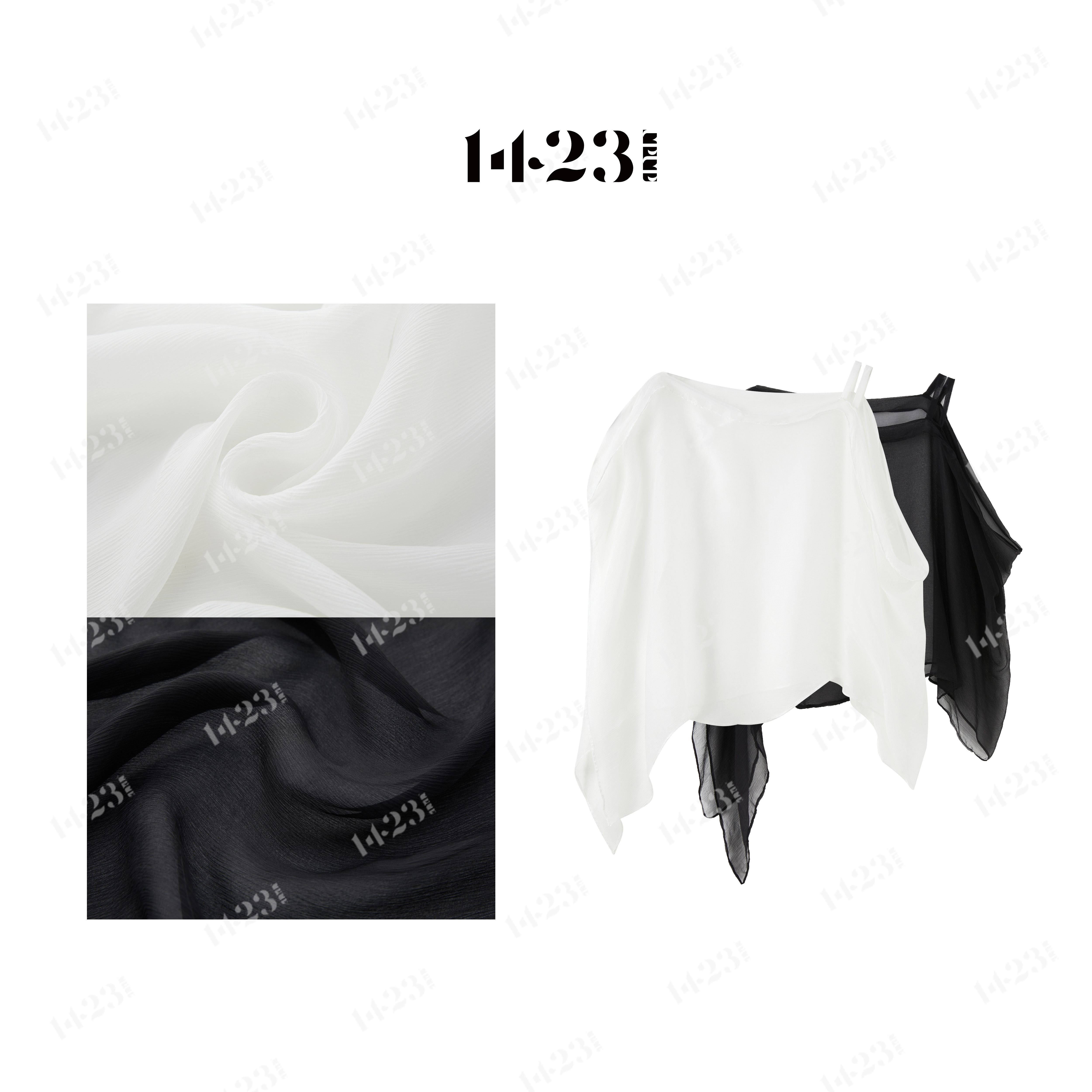 1423【星河迷雾】艺术印花100桑蚕丝气质显瘦通勤防晒薄款坎肩上衣