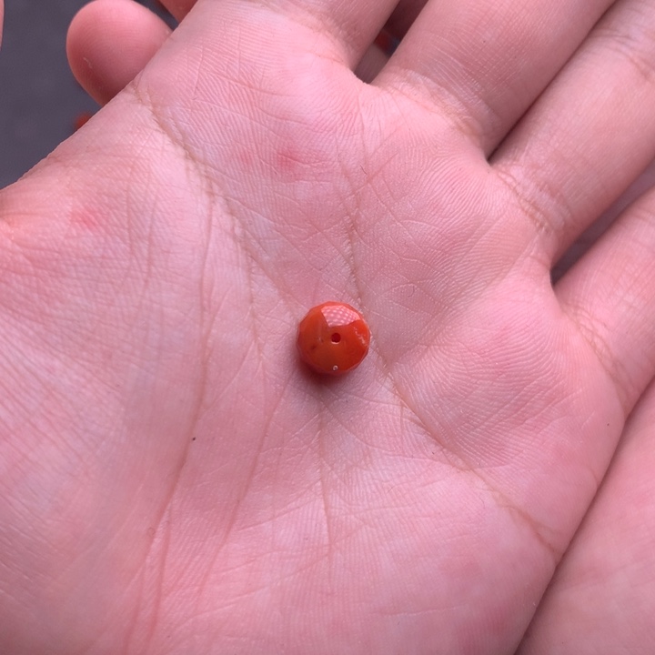 【闪购商品】未镶嵌配饰南红玛瑙微瑕卡8mm
