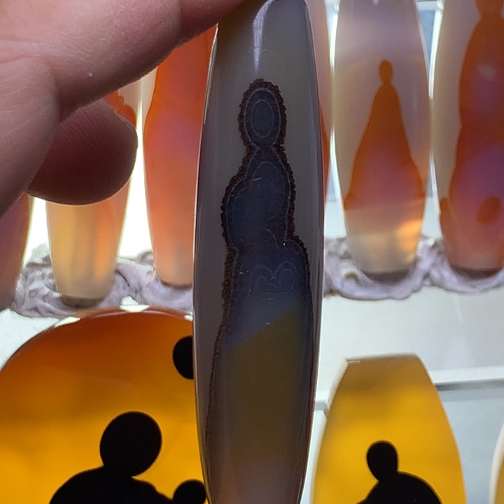 玛瑙/玉髓颈饰未镶嵌14