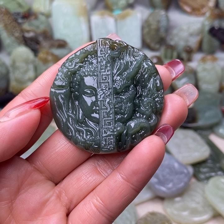 和田玉挂件未镶嵌