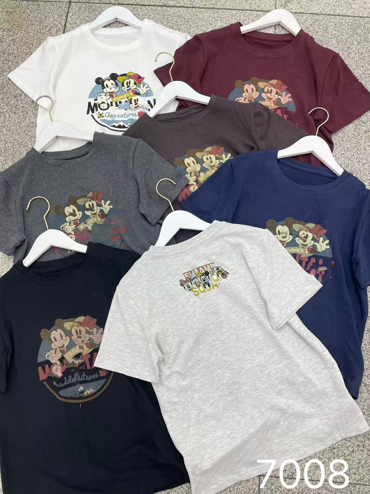 【磨毛短袖T恤/秋冬百搭舒适T恤