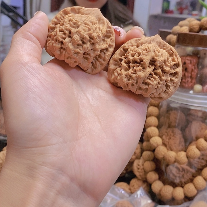 【闪购商品】文玩核桃把件50官帽