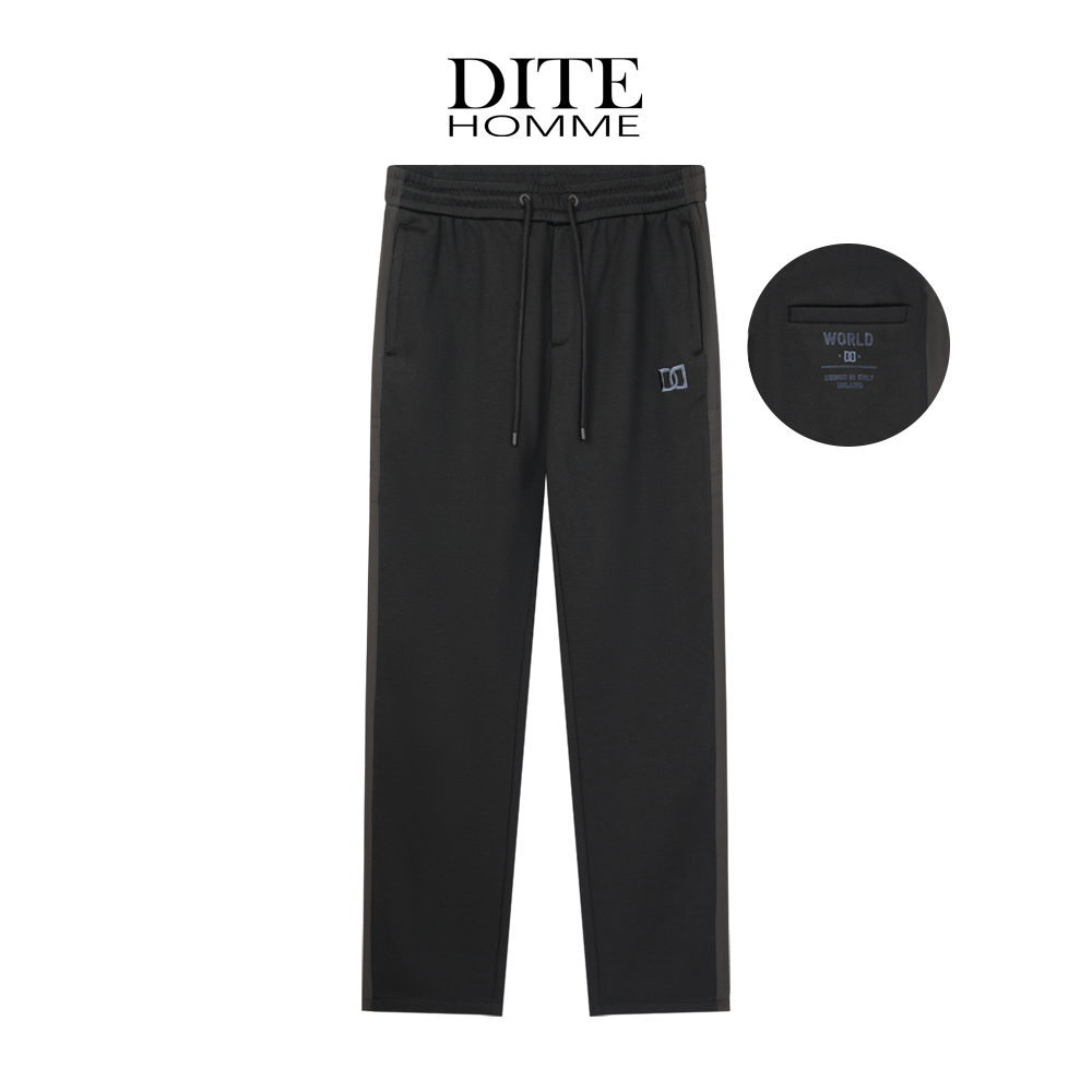 Dite迪特男士新款运动舒适直筒时尚户外百搭宽松秋冬休闲裤经典