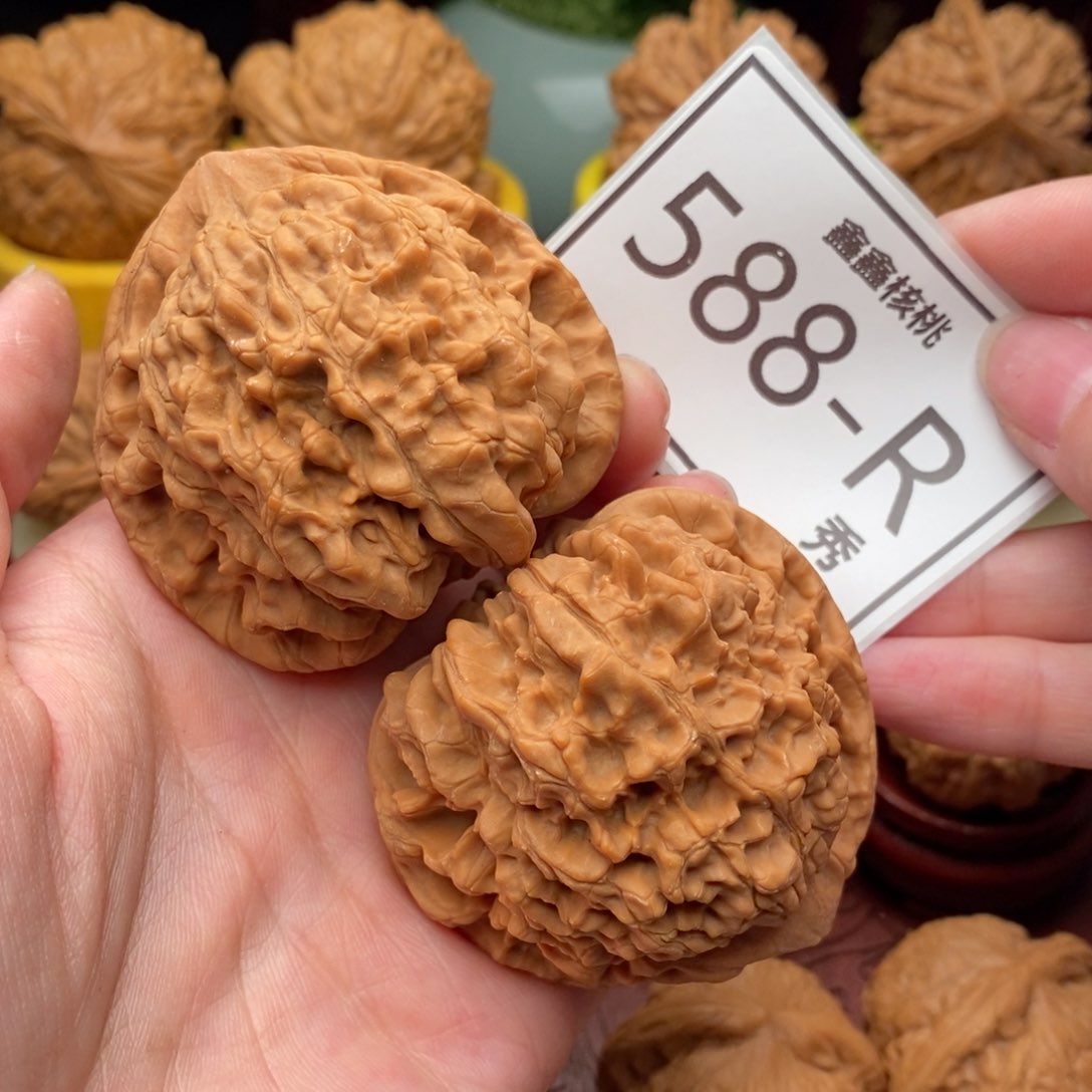 文玩核桃把件官帽53