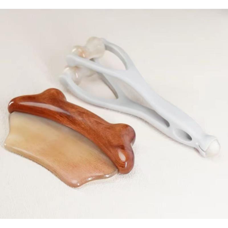 A羊角高档家用护理气垫按摩器刮板