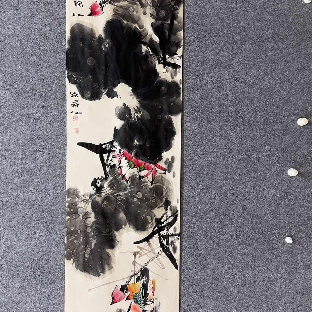 国画邢坤老师手绘作品